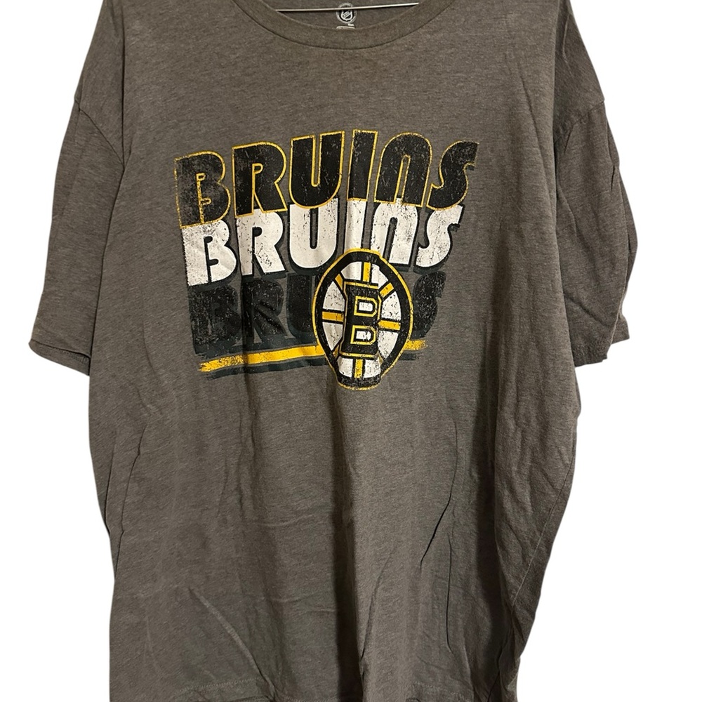 NHL Gray T-Shirt with Logo